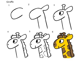 How to Draw Zoo Animals Activity Sheets by Freela | TPT