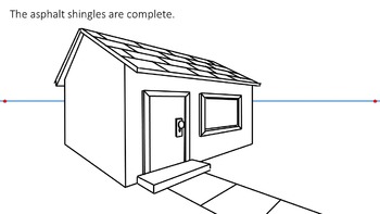 How To Draw A 3d House 2 Point Perspective By Jacob Lightbody Tpt