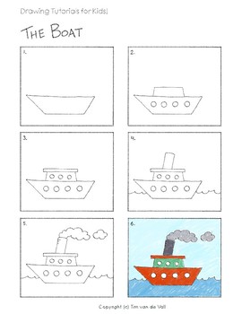 21,178 Boat drawing Vector Images | Depositphotos