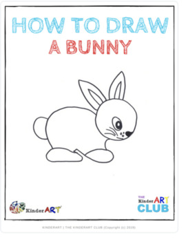 How to Draw a Bunny • Step-By-Step Instructions