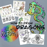 How to Draw a Dragon Printable Packet - 5 Pages!