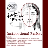 How to: Draw a Face, instructional packet for Distant Learning