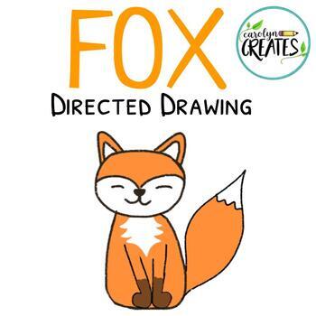 How to Draw a Fox Step by Step Directed Drawing by Carolyn Cassidy