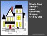 How to Draw a House Step by Step - Seasonal, Halloween or 
