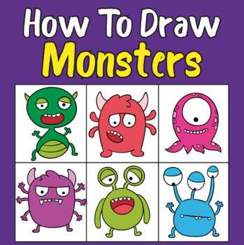 Awesome Monster Drawings for kids