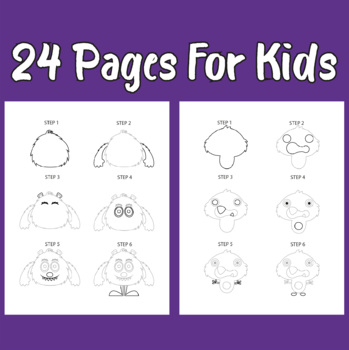 pictures to draw for kids step by step