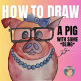 How to Draw a Pig: Ideal for Studying Farm Animals, Charlo
