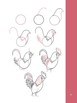 Preview of How to Draw a Rooster!