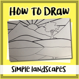 How to Draw a Simple Landscape