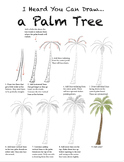 How to Draw a Simple Palm Tree