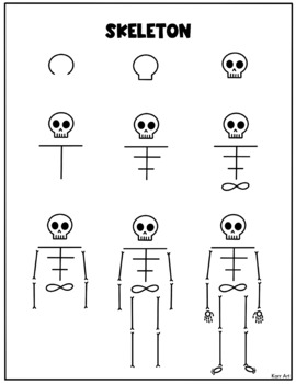 Learn How to Draw Halloween Stuff: Simple Drawing Steps, Perfect