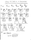 How to Draw a Snowman (Free)