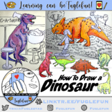 How to Draw a Dinosaur Drawing Guide inspired by If The Di