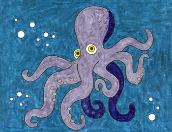 octopus drawings for kids