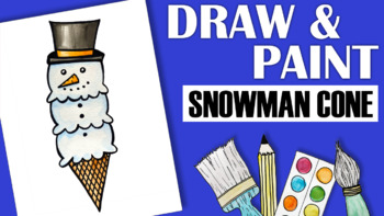 How To Draw A Snowman - Art For Kids Hub 