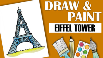 Preview of How to Draw and Paint the Eiffel Tower!