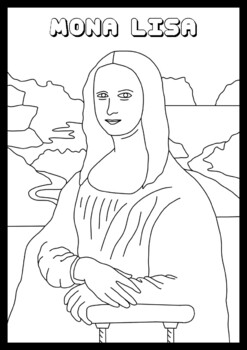 ArtsIndia Contrasting Beauty White Pencil Sketch Portrait of Mona Lisa on  Black Background (Material: Gloss, Size: 18