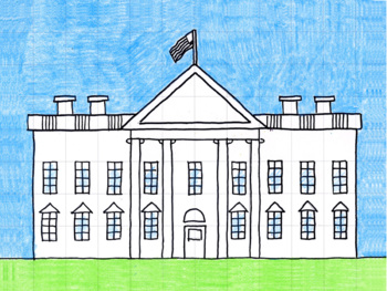 White House Drawing Pic  Drawing Skill