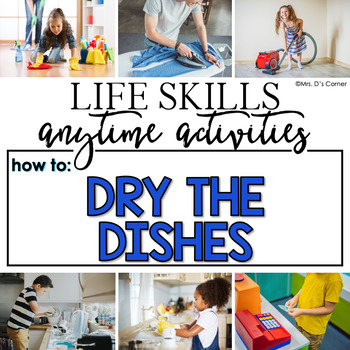 How to Dry the Dishes Life Skill Anytime Activity | Life ...