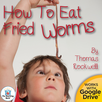 Preview of How to Eat Fried Worms Novel Study Book Unit