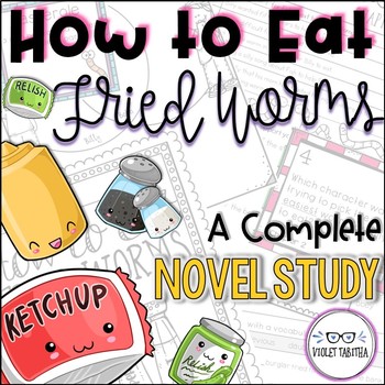Preview of How to Eat Fried Worms Novel Study Unit