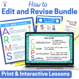 How to Edit and Revise Writing Print and Interactive Lesso