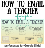 How to Email a Teacher Infographic