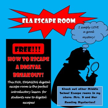 Preview of How to Escape a Digital Breakout: Middle School Digital Escape Room