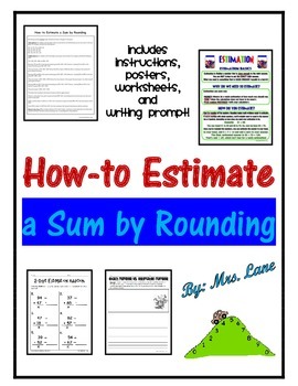 Preview of How-to Estimate a Sum By Rounding Lesson