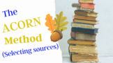 How to Evaluate Sources with the ACORN method