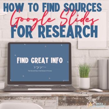 Preview of How to FIND Sources for a Research Paper or Project