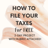 How to File Your Taxes- 2 Day Project!