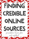 How to Find Credible Online Sources for Research & Information