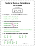 How to Find a Common Denominator - Step-by-Step Guide