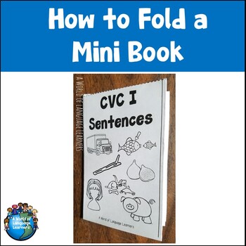 How to Fold a Mini Book - A World of Language Learners