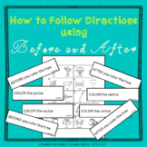 How to Follow Directions Using Before and After