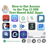 How to Get Access to the Top 13 iOS Text-Based AAC Apps (T