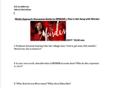 How to Get Away With Murder Worksheet (S1E1)