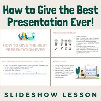 how to give best presentation ever