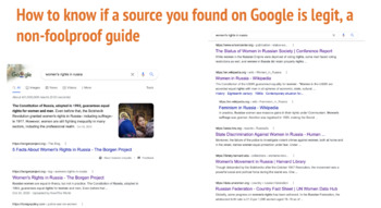 Preview of How to Google Safely