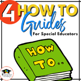 How to Guides for Special Education Teachers- Set 1