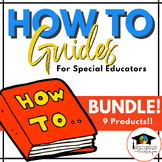 How to Guides for Special Education Teachers Bundle