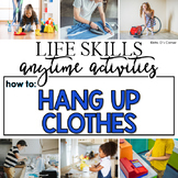 How to Hang Up Clothes Life Skill Anytime Activity | Life 