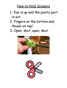 How To Hold Scissors Correctly