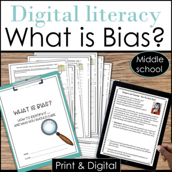 Preview of How to Identify Bias Online Activities Digital Literacy 