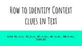 How to Identify Context Clues (PDF)