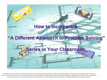 Preview of How to Incorporate A Different Approach to Problem Solving in Your Classroom