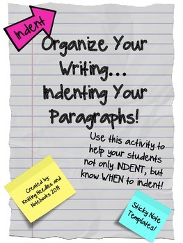 How to Indent a Paragraph: Rules and Practice-with sticky note