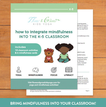 Preview of How to Integrate Mindfulness into the School Day/ Everyday Life!