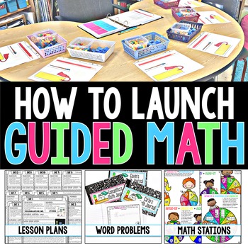 Preview of How to Launch Guided Math FREEBIE!